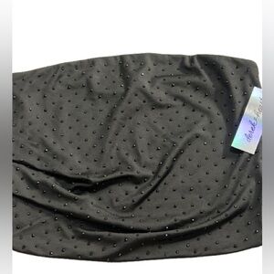 Derek heart  Black crop top junior